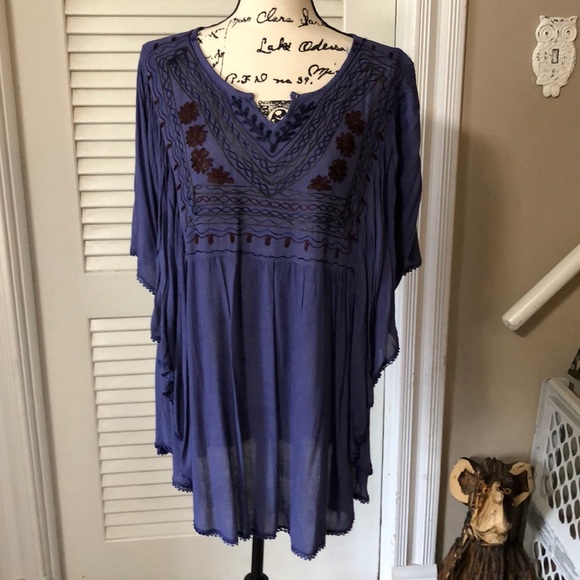 NEW with tags boho inspired tunic - Picture 1 of 4